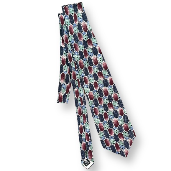 Christian Dior Silk Vintage Abstract Tie - Picture 3 of 8